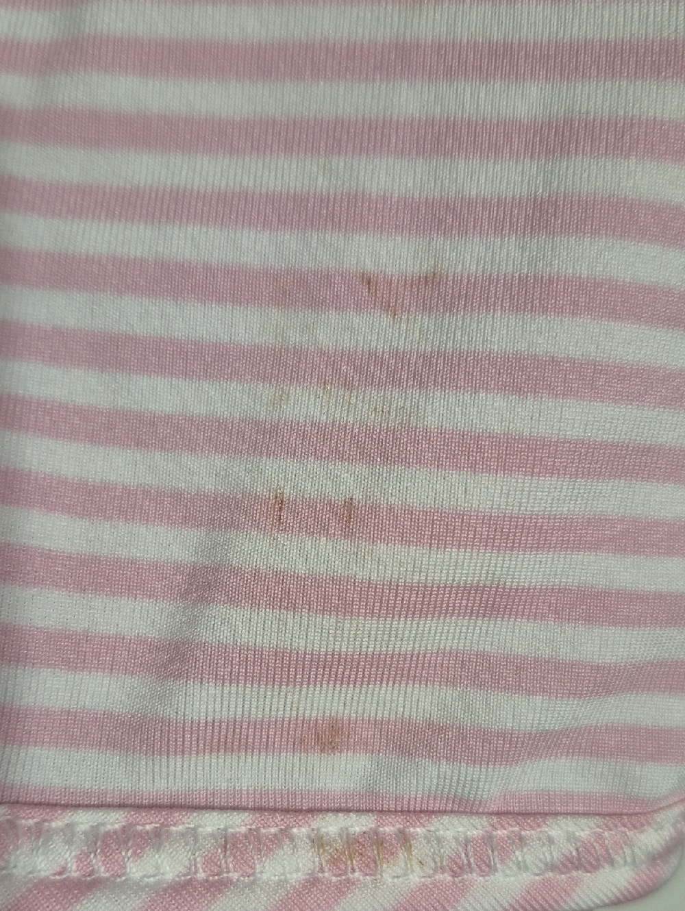 VINEYARD VINES Pink and White Striped Quarter-Zip Pullover - Picture 4 of 10